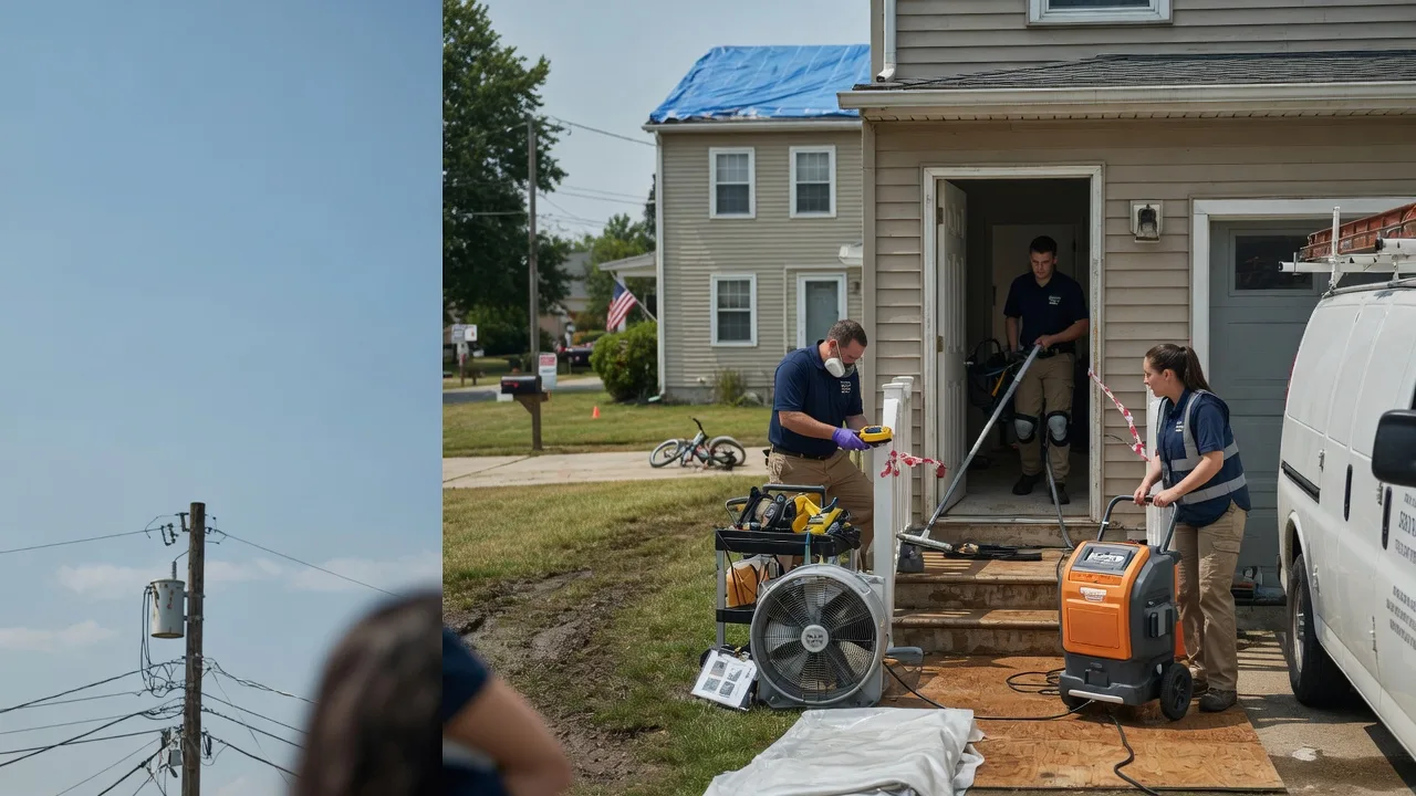 Water Damage Repair in Oakdale, NE near me